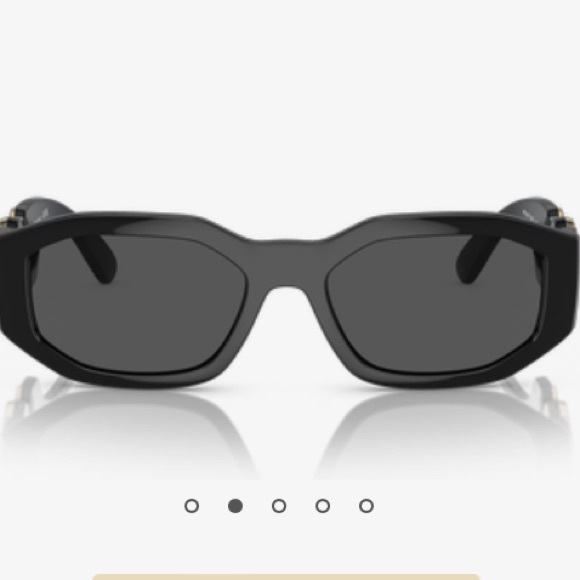 Versace Sunglasses Unisex black and gold - Picture 7 of 15